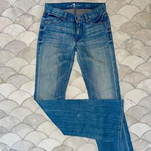 7 Seven for all mankind flare denim 24 25